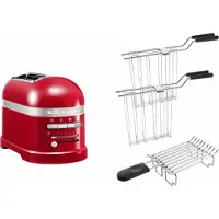 KitchenAid Set 2, 2-Scheiben Toaster Artisan 5KMT2204 Liebesapfelrot