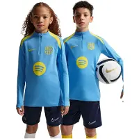 Nike Langarmshirt Fußballtrikot, Auswärtstrikot FC Barcelona aus DrI-Fit-Strick – für Kinder