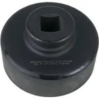 Ks Tools 1" Achsmuttern-Schlüssel, 8-kant, kurz, 110 mm - 460.3320