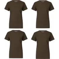 Deerhunter Strykari 4er-Pack T-Shirts Damen (Adventure Green) Größe 38