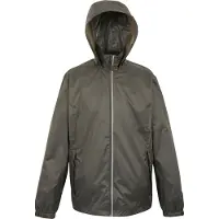 Regatta Regenjacke für Herren wasserdicht mit verschweißten Nähten, Größe:L, Farbe:Treetop