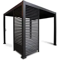 Best Louvre Terrassenüberdachungen Wände breite 360 + 720cm