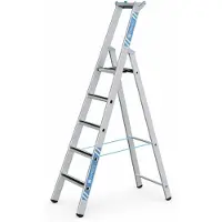 Zarges gebördelte Stufen-Stehleiter R13step S 5 Stufen