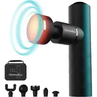 Homedics Myti, Klopfmassage, Universal, Anthrazit, 6 mm, 5 Kopf/Köpfe, 3000 RPM