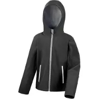 Result Junior TX Performance Hooded Soft Shell Jacket