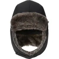 Reima Mütze - Ilves - Schwarz m. Kunstpelz - - 50 cm - Mützen