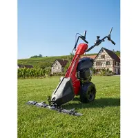 Prestige Works Balkenmäher PWSCM196 - 5,7 PS Benzinmotor - 88 cm Schnittbreite