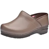 Sanita Original-Prof. Izabella Clog Taupe Gr.36