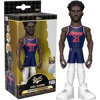 Funko POP! NBA: Sixers Vinyl Gold Figuren 13 cm Joel Embiid (CE'21) Sortiment (6) FK61486