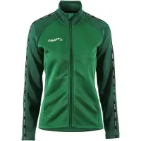 Craft Damen Trainingsjacke SQUAD 2.0 FULL ZIP W 1912729-651633 L - Team Green-Ivy - L