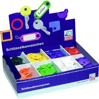 Basi Schlüsselclip 8540-9000 8-farbig 200 St.