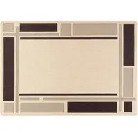 PEYER SYNTEX Teppich Smilla Pflegeleichter Indoor und Outdoor Teppich Beige 200 x 290 cm
