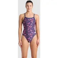 Arena Badeanzug Damen Escape Challenge-Back - Navy-team Redwhiteblue - 152JR