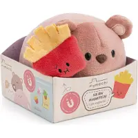 Nici plush toy bear Nomo with magnet moodie french fries 13 cm