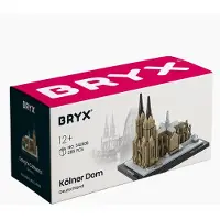 BRYX Kölner Dom Klemmbaustein Set 285 Teile ab 12 Jahre