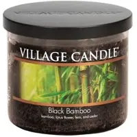 Village Candle Black Bamboo 3-Docht Tumbler 400g