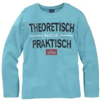 Kidsworld Langarmshirt in türkis | Gr.: 176/182