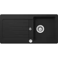 Centa Spüle NAOS 45 860 x 435 mm schwarz NAOS 45 BL