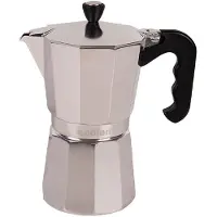 Cofan Aluminium Italienische Kaffeemaschine 9 Tassen