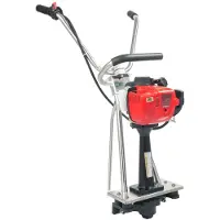 StarTech.com Betonrüttler - Handgeführte Flügelglätter 35,8 cm³ 4-Takt - Luftgekühlter Motor - Edelstahlgehäuse - Ohne Abziehlatte - Grau
