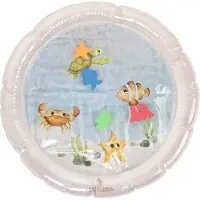 Filibabba Tummy Time Wasserspielmatte, Sea Friends, Babyspielzeug