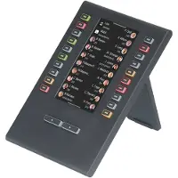 Auerswald COMfortel D-XT20i - Funktionstasten-Erweiterungsmodul für VoIP-Telefon - Schwarz - für COMfortel D-210, D-400, D-600
