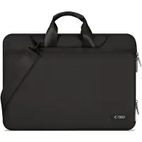 Tech-Protect 15-16 Pocket Laptop Bag - Black