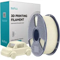 SUNLU PETG Filament, 1,75mm, 1kg - Farbton: Bone White