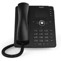 Gigaset-Pro P710 IP PRO, IP-Telefon, Schwarz, Kabelgebundenes Mobilteil, 2 Zeilen, 1000 Eintragungen, TFT
