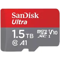 SanDisk MicroSD-Karte 1,5 TB A1 für schnelle Datenübertragung und flüssige Videoaufnahme