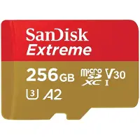 SanDisk Extreme 4K microSD 256 GB