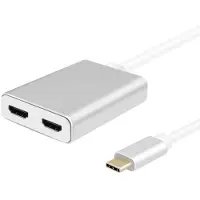 Helos Video/Audio-Splitter - USB-C männlich zu HDMI weiblich