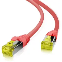 Helos Cat.6a Patchkabel Ultraflex GHMT AWG 26/7 rot 20,0m