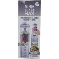 Ninja BC251EULD, Tragbarer Mixer, 0,57 l, Eis-Crusher, Lavendel, Transparent