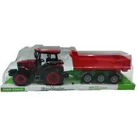 Macyszyn Toys Traktor mit Anhänger (Spielzeug, Fahrzeuge)