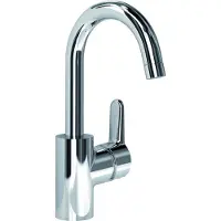 Ideal standard IS WT-Armatur Connect Blue, o.Ablgarn., ND, m.hohem Ausl., Ausld. 146mm, Chrom