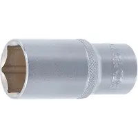 Bgs Steckschlüssel-Einsatz Sechskant, tief | Antrieb Innenvierkant 12,5 mm (1/2") | SW 27 mm