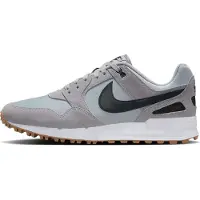 Nike Air Pegasus '89 G Unisex Shoe Wolf Grey/White/Gum Medium Brown/Anthracite 44 Herren Golfschuhe