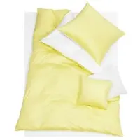Doris Meyer Interlock-Jersey Wendebettwäsche Milano creme/weiß Bettbezug einzeln 155x220 cm - beige;weiß