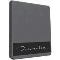 Dommelin Topper Spannbettlaken 5-9 cm Elefantengrau (Perkal 200TC)-160 x 210 cm