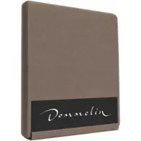 Dommelin Topper Spannbettlaken 5-9 cm Muskatnuss (Perkal 200TC)-210 x 210 cm