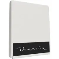 Dommelin Topper Spannbettlaken 10-14 cm Stein (Baumwolle 180TC)-120 x 210 cm