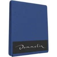 Dommelin Spannbettlaken Jeansblau (Perkal 200TC)-140 x 210 cm