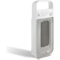 Argoclima Dream, Elektrischer Raumheizlüfter, Keramik, 4 h, IP21, Drinnen, Weiß