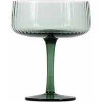 Salt & pepper Sektgläser Ray Transparent / Green 230 ml (4er Set)