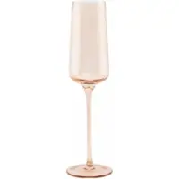 Salt & pepper Sektgläser Ray Transparent / Amber 240 ml (4er Set)