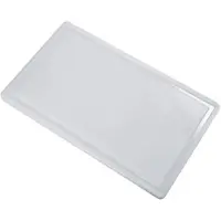 Zederkof Schneidebrett, Weiß Polyethylen (50 x 30cm)