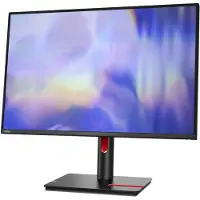 Lenovo ThinkVision T24d-30 - LED-Monitor - 61 cm (24") - 1920 x 1200 WUXGA - IPS - 300 cd/m² - 1500:1 - 4 ms - HDMI, VGA, DisplayPort - Lautsprecher - Raven Black