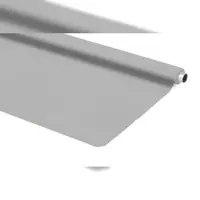 KS Handel 24 PREMIUM DOPPELROLLO BH12 CREME mit Alu Kassette (85x150 cm, Kassettenfarbe: silber matt)