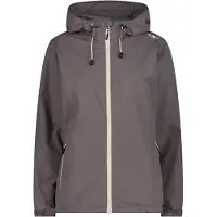 CMP Regenjacke "WOMAN JACKET FIXED HOOD" mit Kapuze mit Kapuze, wasserdicht, winddicht, atmungsaktiv, schnell trocknend